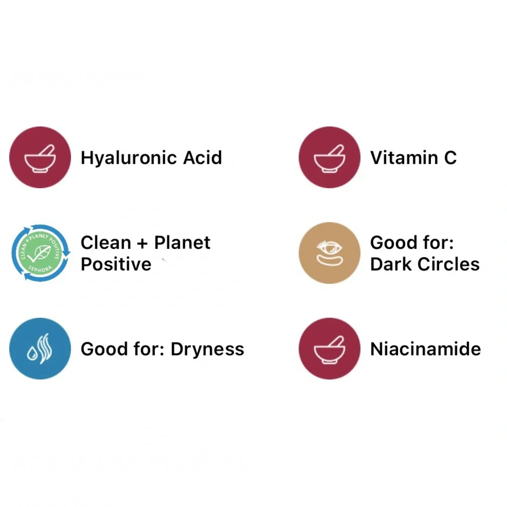NEW Glow Recipe Guava Vitamin C Bright-Eye Gel Cream